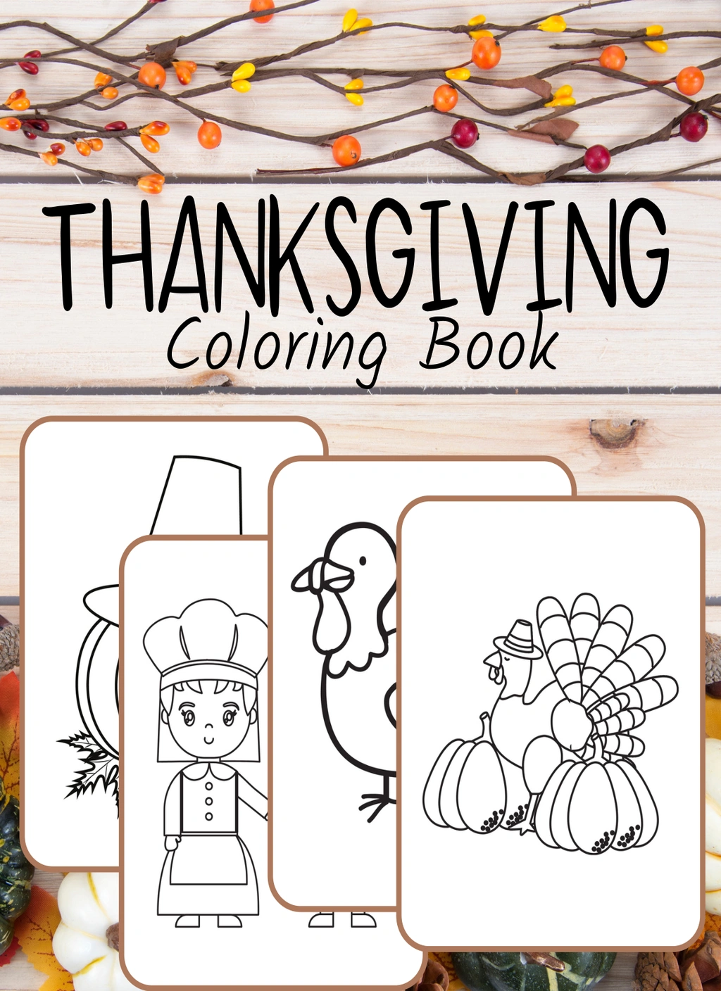 Thanksgiving Coloring Book (Thanksgiving)