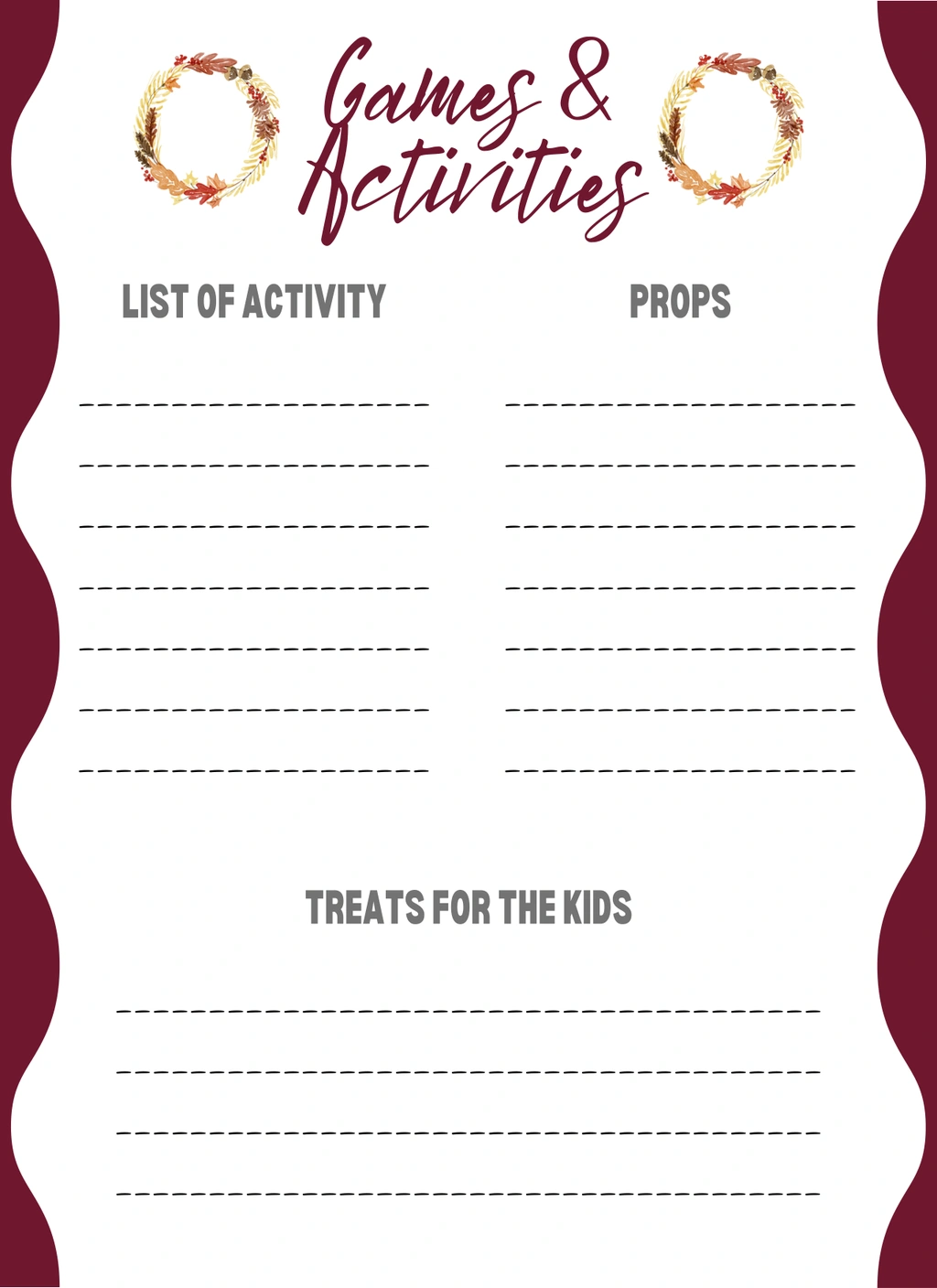 Thanksgiving Dinner Invitations and Planner (Thanksgiving) 4 Thanksgiving Dinner Invitations and Planner (Thanksgiving) - Image 4