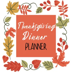 Thanksgiving Dinner Invitations and Planner (Thanksgiving)