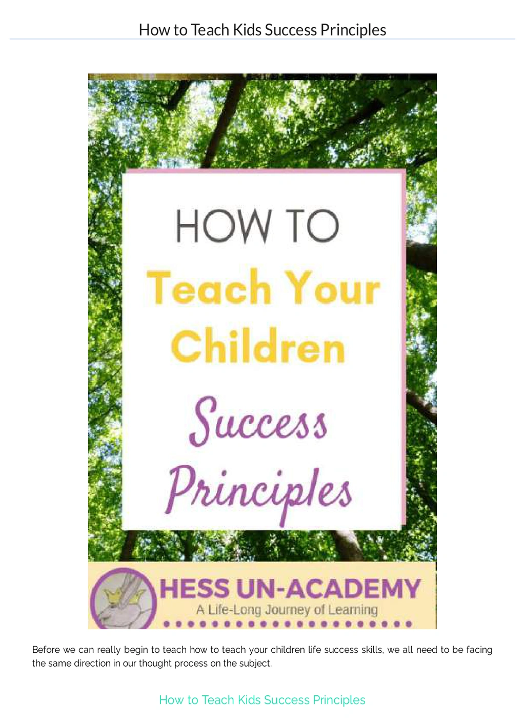 Character-Building Success Principle Activities For Kids Ultimate Bundle 3 Character-Building Success Principle Activities For Kids Ultimate Bundle - Image 3