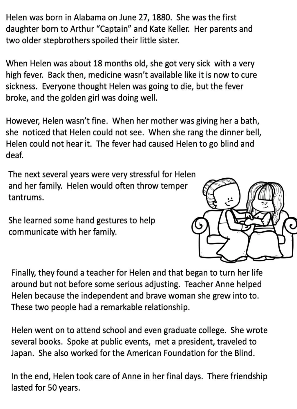 The Life of Helen Keller 2 The Life of Helen Keller - Image 2