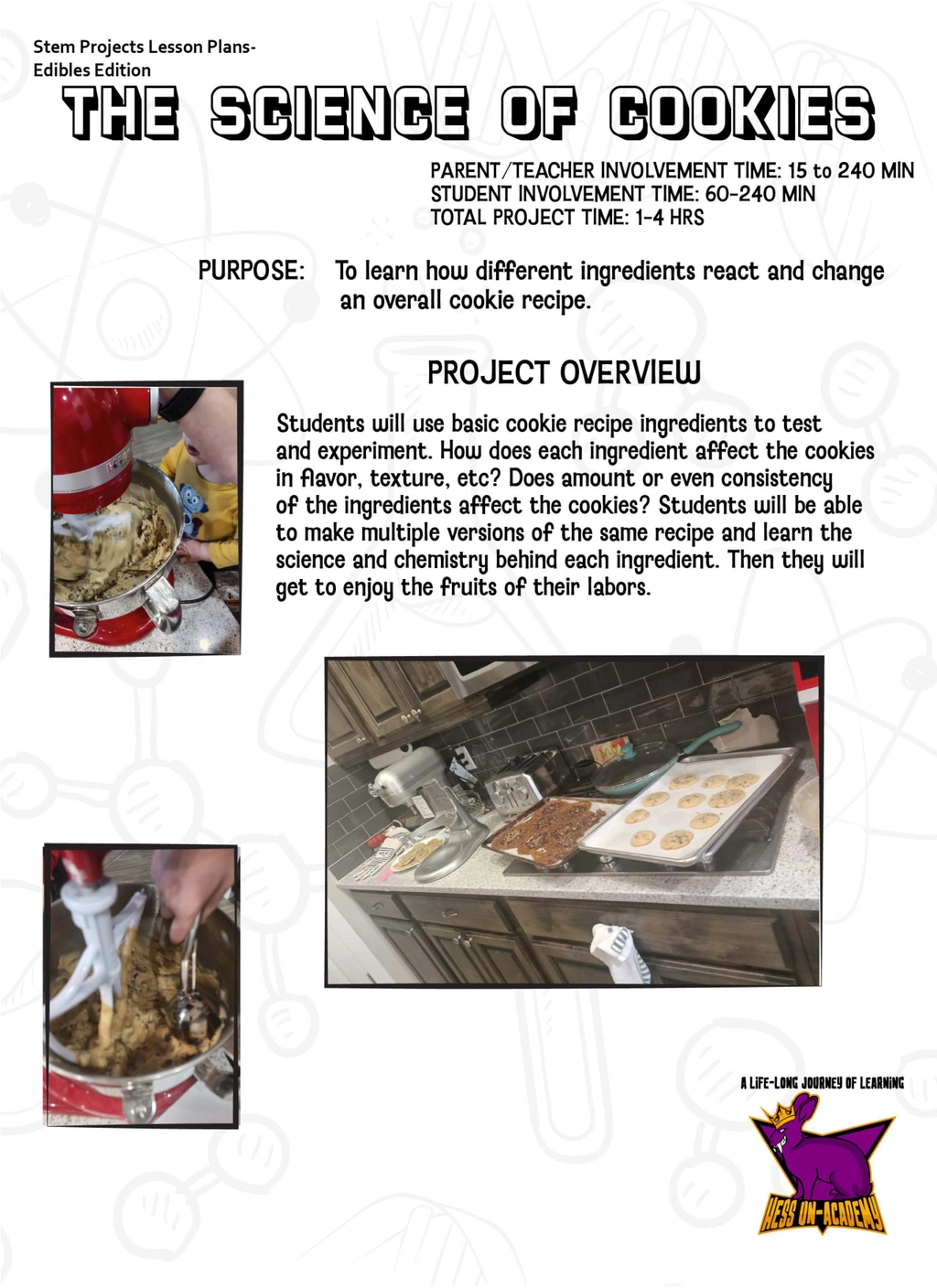 Science of Cookies STEM Chapter Sample 1 Science of Cookies STEM Chapter Sample