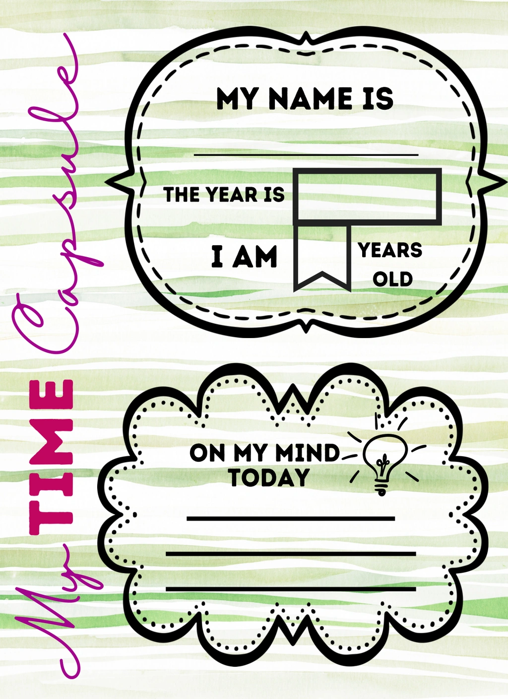 Kids Time Capsule
