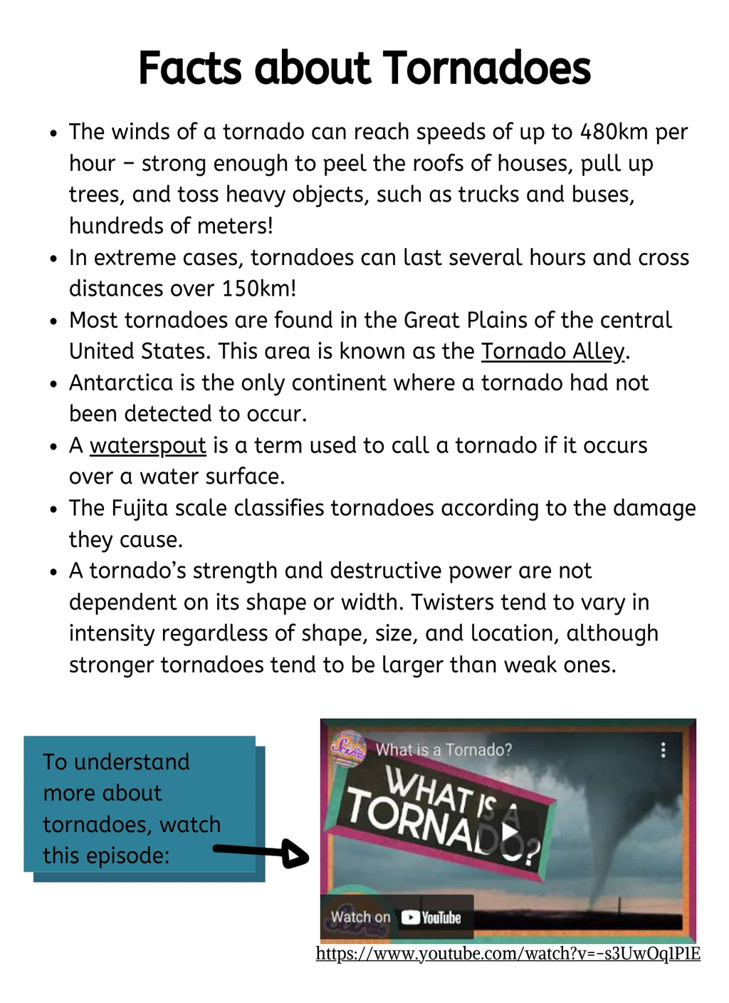 Tornado Mini Unit Study 3 Tornado Mini Unit Study - Image 3