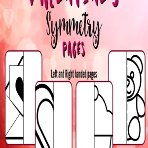 Valentine's Day Symmetry Pages (Valentine's Day)