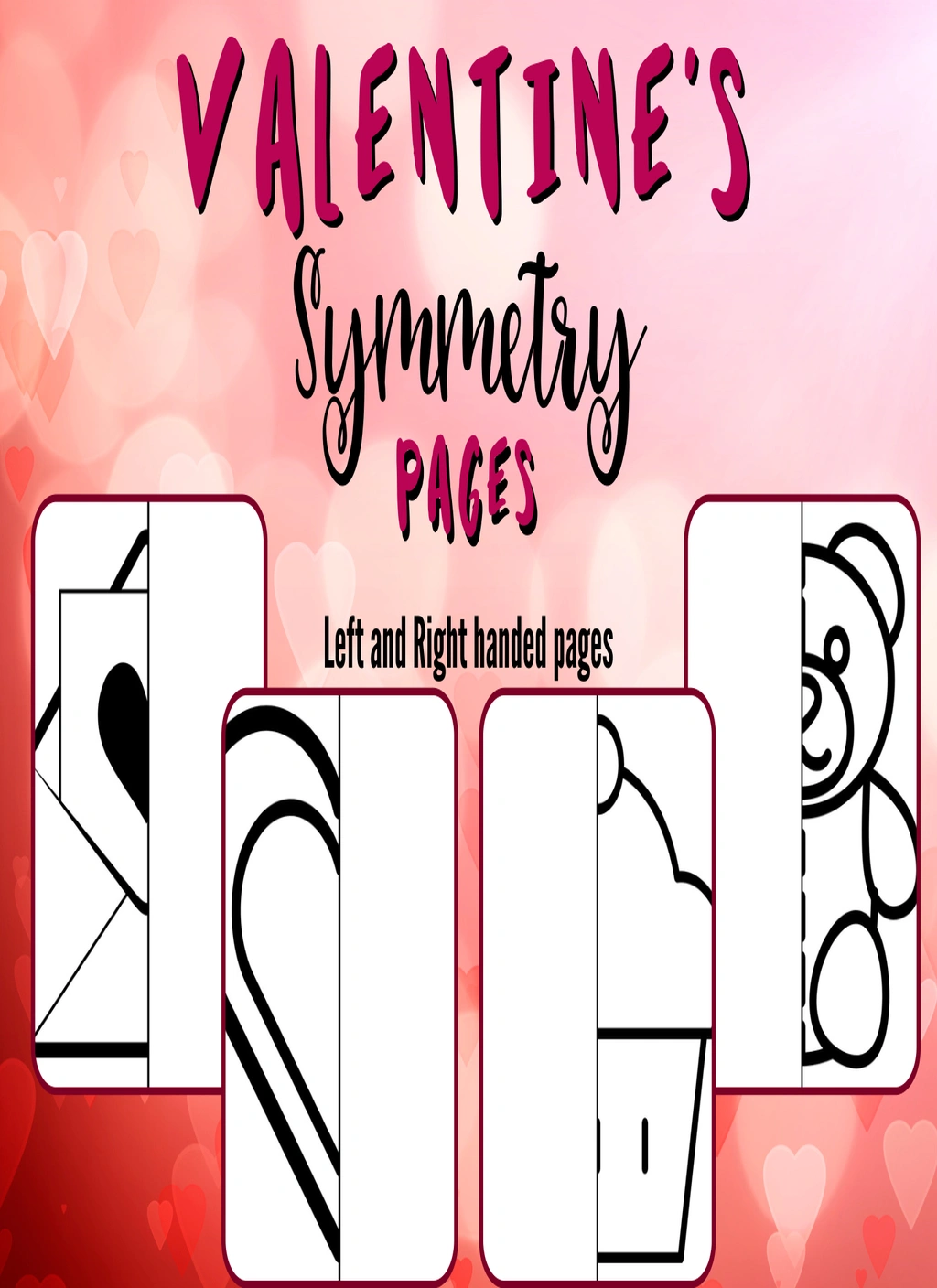 Valentine's Day Symmetry Pages (Valentine's Day)