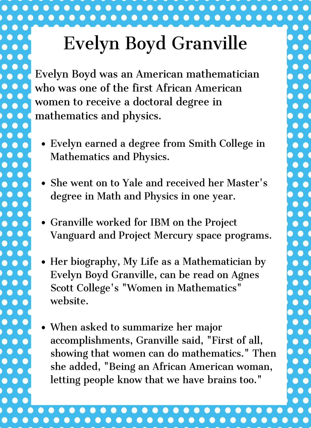 Women in STEM Research Brochure 4 Women in STEM Research Brochure - Image 4