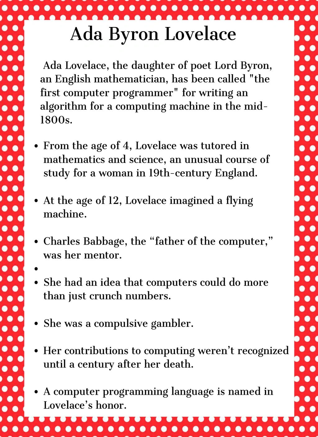 Women in STEM Research Brochure 3 Women in STEM Research Brochure - Image 3