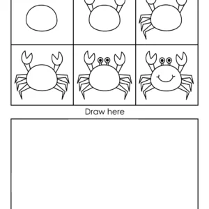 Ocean Learn to Draw Pages (Kid Activities)
