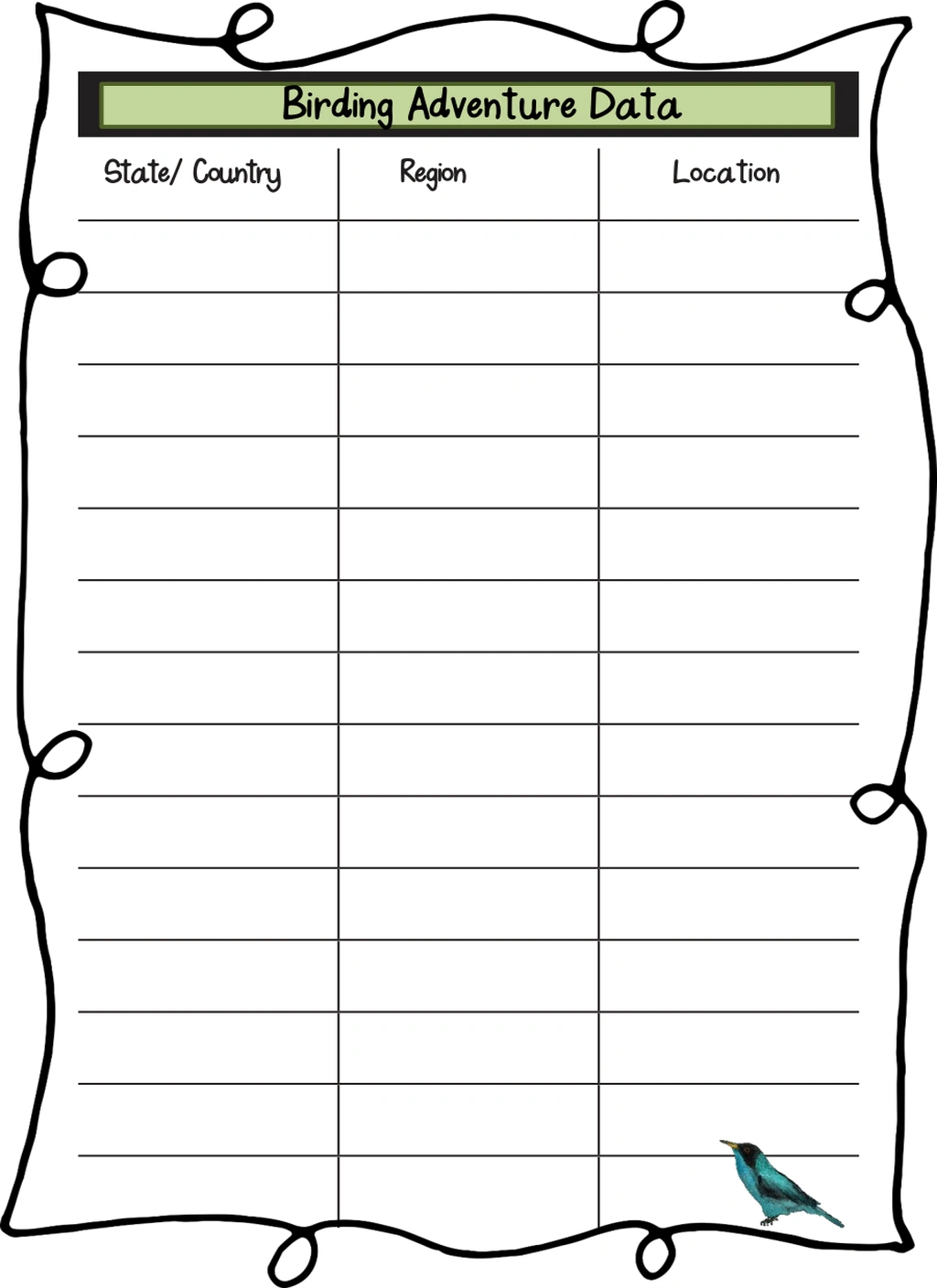 Birding Journal for Older Teens and Adults (Science) 2 Birding Journal for Older Teens and Adults (Science) - Image 2