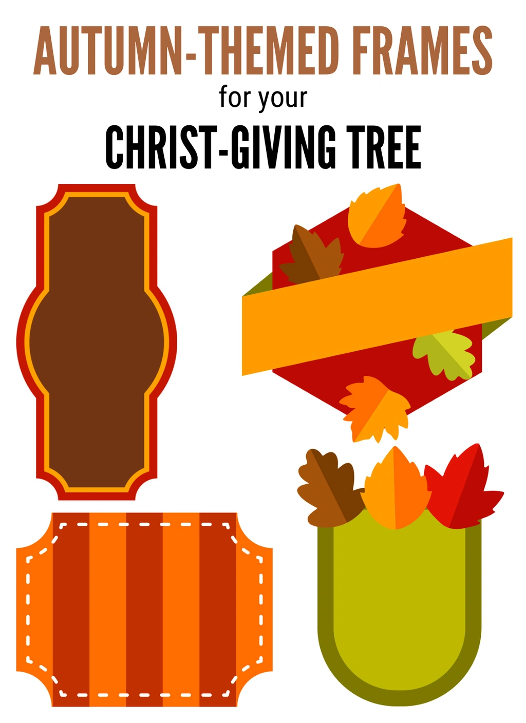 Christ-Giving Tree Printable Ornaments 4 Christ-Giving Tree Printable Ornaments - Image 4