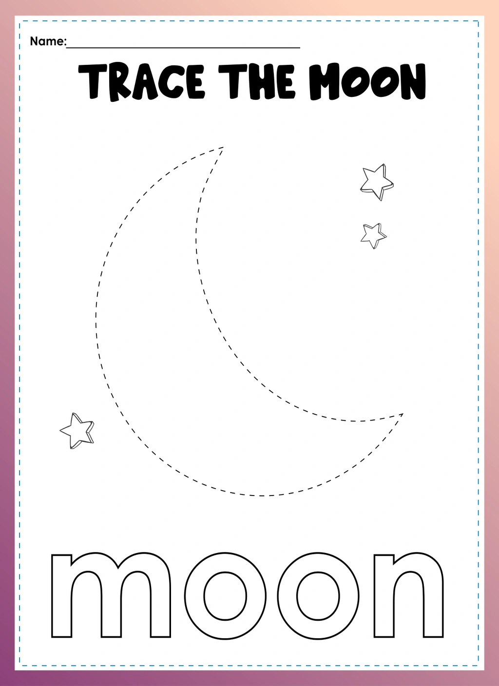 Moon Activity Pack 1 Moon Activity Pack