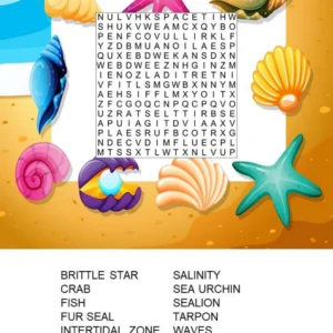 Sea Life Wordsearch (Reading)