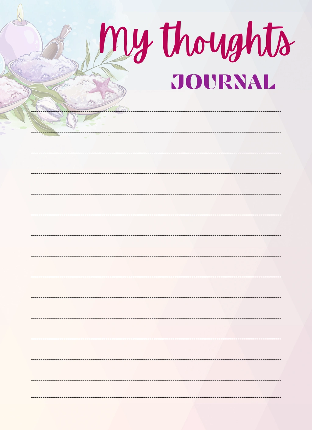 Homeschool Mom Self Care Planner 4 Homeschool Mom Self Care Planner - Image 4
