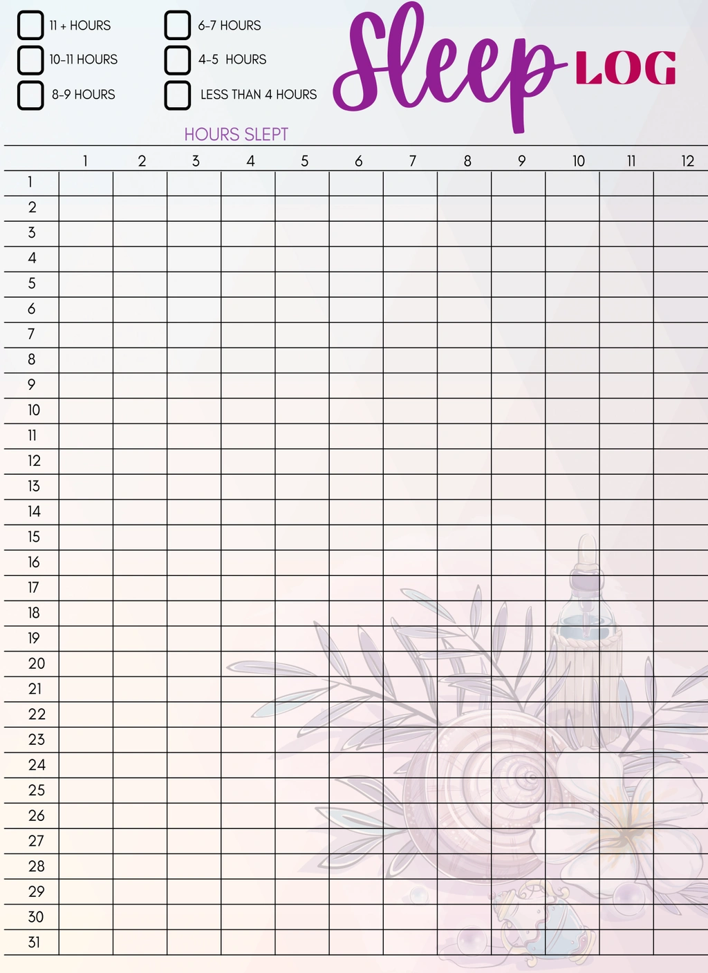 Homeschool Mom Self Care Planner 3 Homeschool Mom Self Care Planner - Image 3