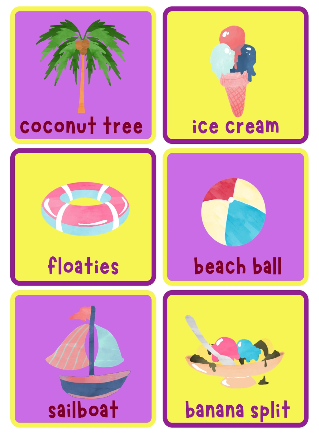 Zoom Charades Summer-Themed 3 Zoom Charades Summer-Themed - Image 3